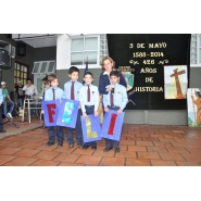Día de la Cruz de los Milagros y el cumple del Colegio - Turno TARDE